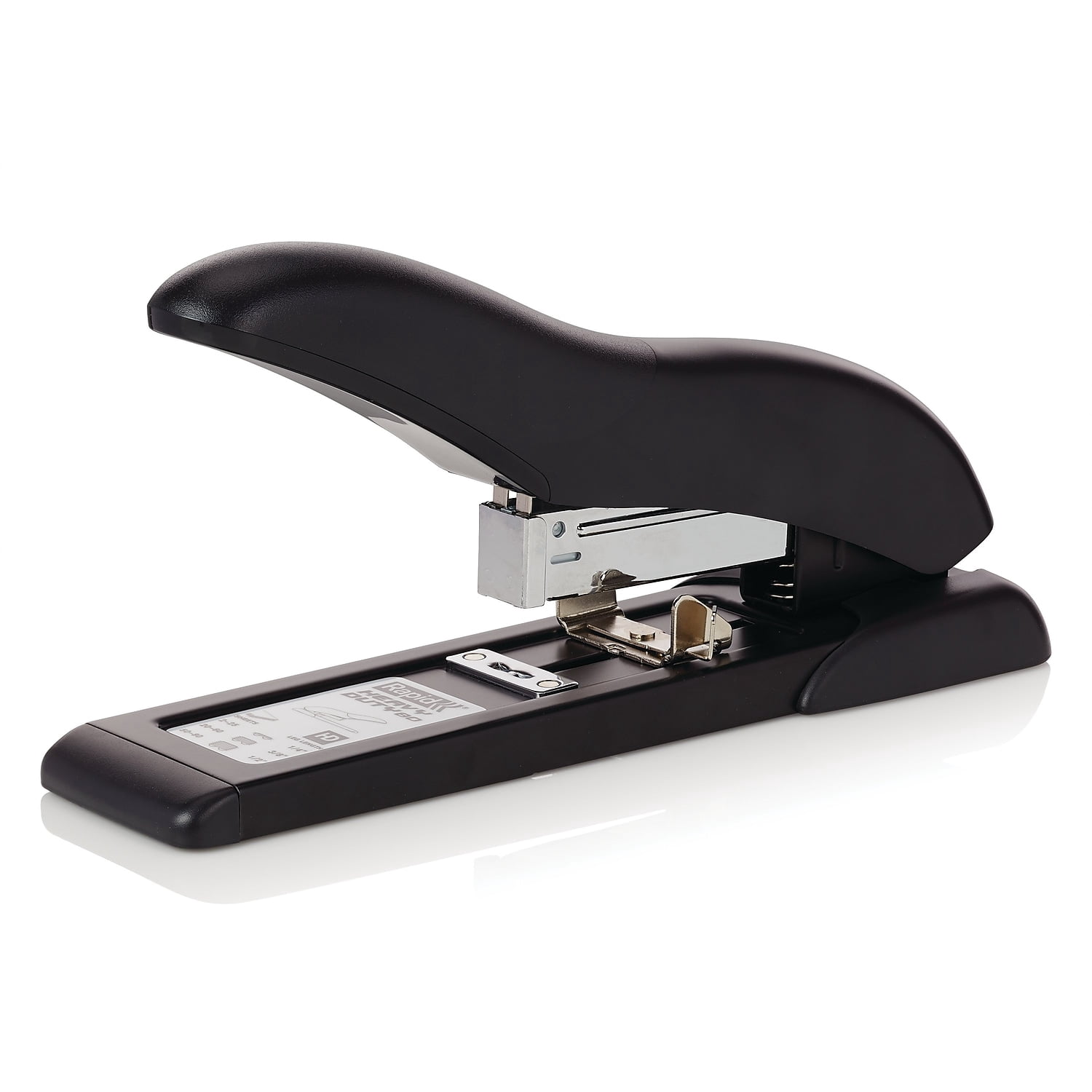 Rapid Eco HD 80 Heavy-Duty Stapler, 80-Sheet Capacity, Black -RPD73159