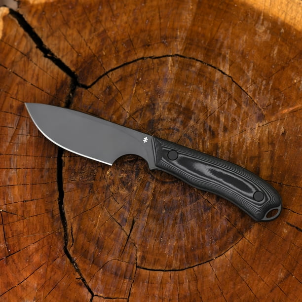 Swiss Tech Halten Fixed Blade, AUS-8, G10 Handle, Full Tang, 3.85