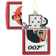 Zippo James Bond 007 Vintage Design Red Matte Pocket Lighter