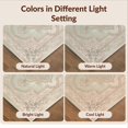 thumbnail image 7 of Design&I 6'x9' Ultra Soft Area Rug, Vintage Boho Dusty Sage Beige Crisp Decorative Kilim None Fluffy Washable Non Shedding for Guest Room Bedroom Living Room, 7 of 7