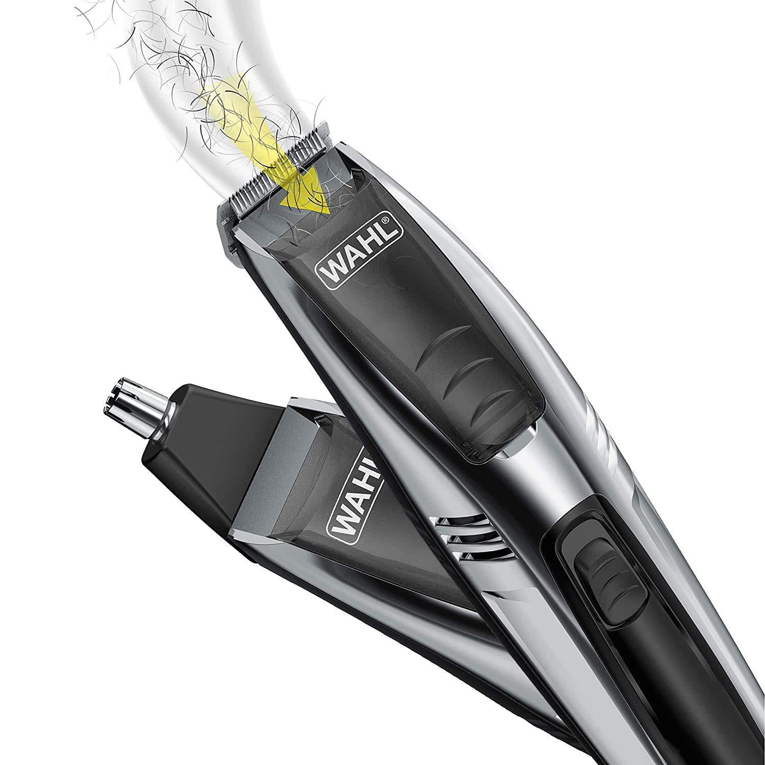 Wahl Model 9870-100 Vacuum Trimmer Kit with Powerful Suction for Beards