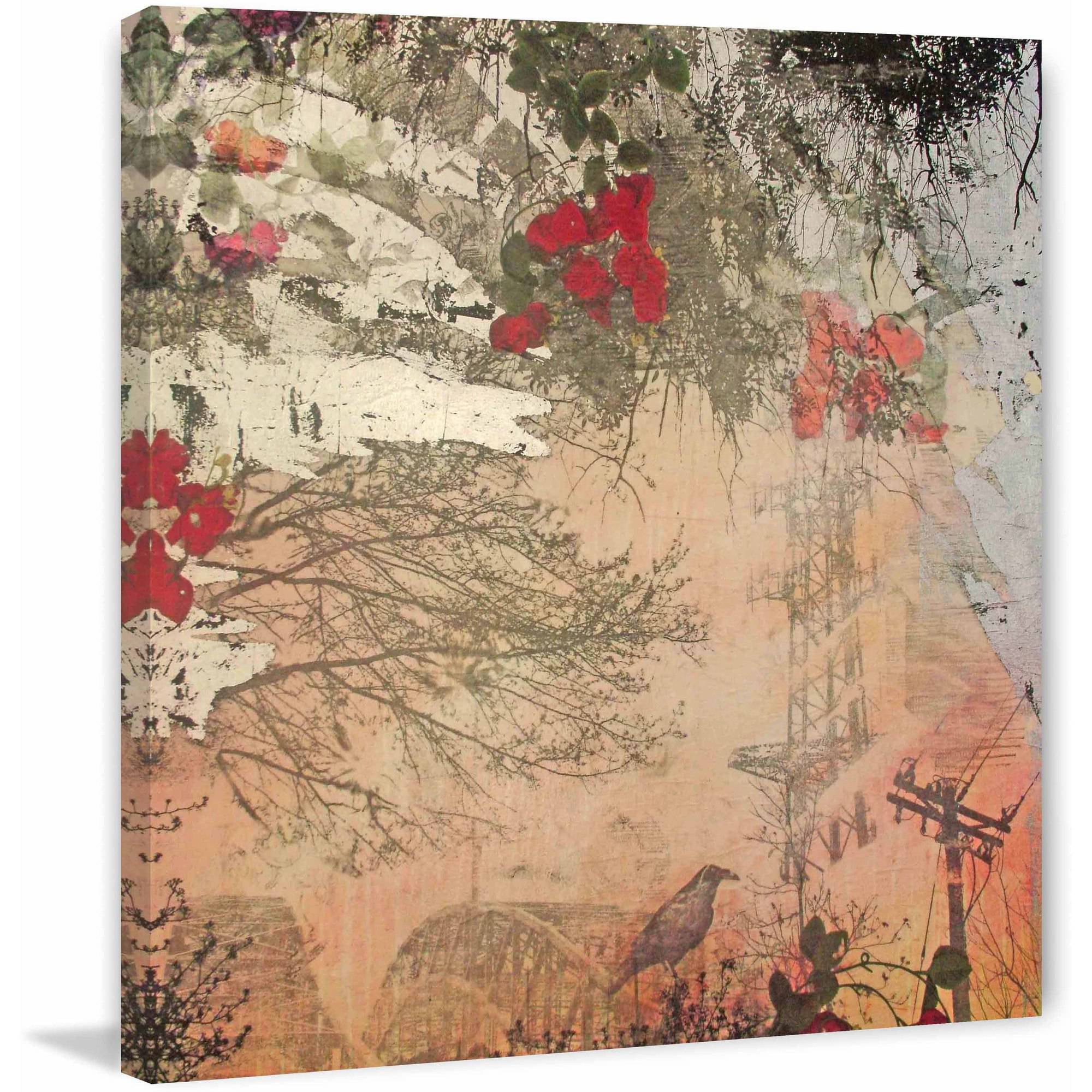 Marmont Hill "Edifice" by Tracy Silva Barbosa Painting Print on Canvas