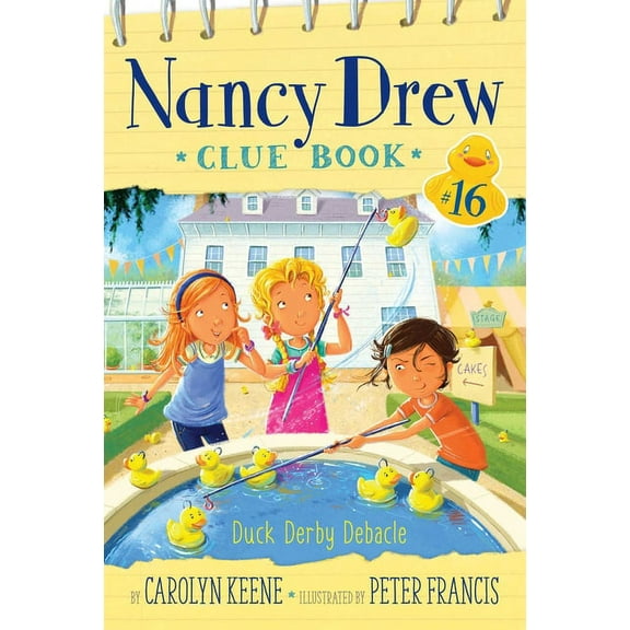 Nancy Drew Clue Book Duck Derby Debacle, Book 16, (Paperback)