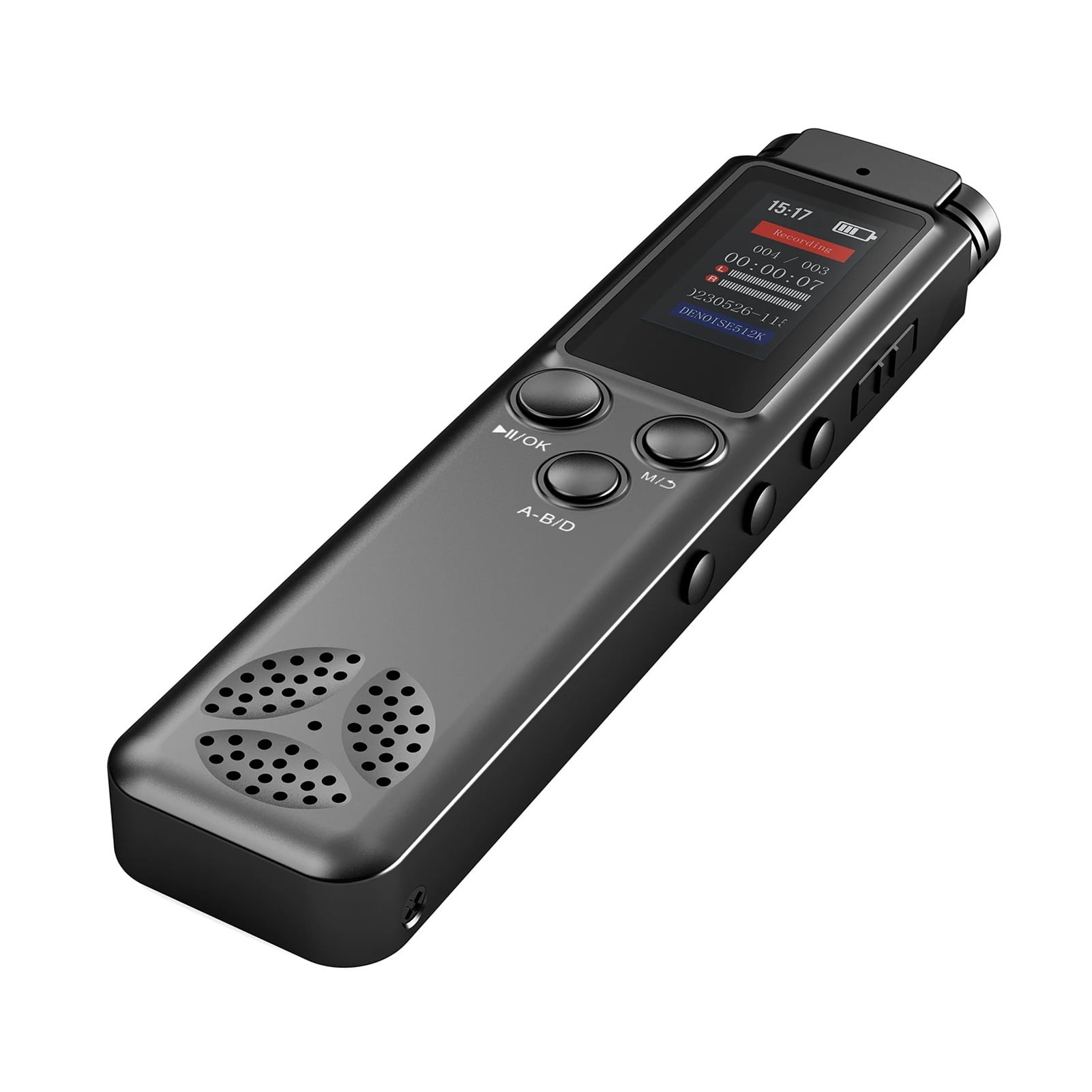 Digital Voice Recorder Voice Activated Recording Noise Reduction with Playback  Music Player ,Multi-Function