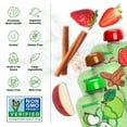 thumbnail image 4 of Brainiac Brain Squeezers Applesauce with Omega-3s, Variety Pack, No Sugar Added, 3.2oz, 10 Ct, 4 of 10