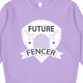 thumbnail image 3 of Inktastic Fencing Future Fencer Sports Toddler Sweatshirt, 3 of 4