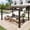 10*13, variant on MELLCOM Gazebo 10x13 with Adjustable Polycarbonate Roofs, All Aluminum Frame Permanent Pergola for Patio, Outdoor Freestanding Shelter, Dark Brown
