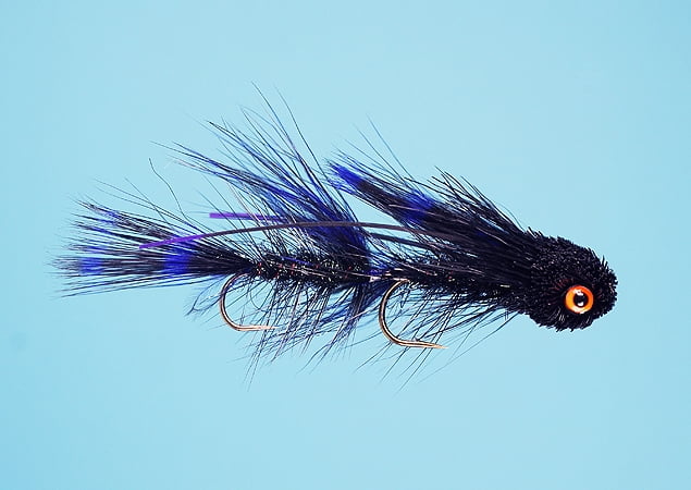 Montana Fly Company Galloup S Mini Dungeon Black 1 2 Dozen Walmart Com Walmart Com