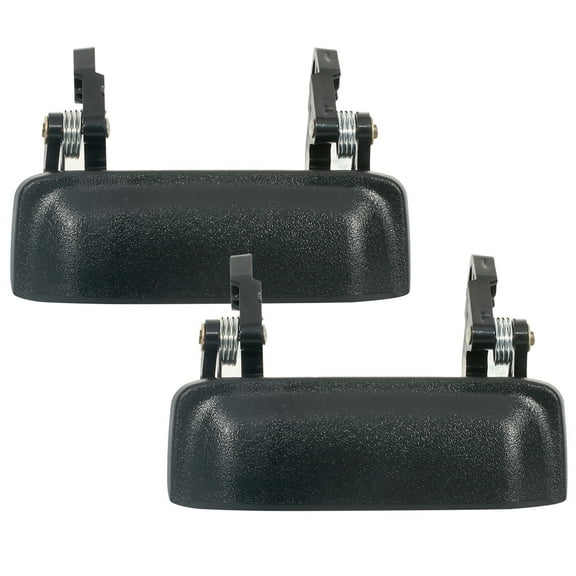 CCIYU Door Handles fit for 1998-2011 for Ford Ranger for Mazda Exterior Outside Outer Front Driver Passenger Side Black(2pcs)