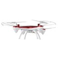 thumbnail image 3 of Drone cuadricóptero con control remoto de 2,4 GHz, juguete, modo sin cabeza, rollo 3D con cámara FPV (rojo), 3 of 4