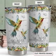 thumbnail image 2 of Hummingbird Gifts for Women Hummingbirds Tumbler 20oz Jewelry Drawings Stainless Steel Insulated Tumblers Coffee Travel Mug Cup Gift for Birthday Christmas, 2 of 7
