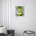 thumbnail image 5 of Canvas Wall Art for Living Room Green Tree in the Window Rustic (1) Wall Decor for Bedroom Bathroom 12×16 Framed Canvas Art Prints Ready To Hang, 5 of 5