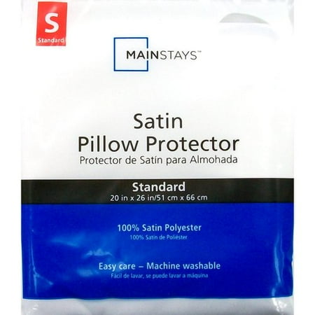 Mainstays Satin Pillow Protector, 1 Each