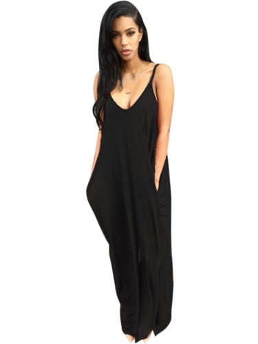 plus size backless maxi dress