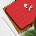 thumbnail image 7 of Allytechgroup Magnetic Case for Apple iPad Mini 7th 6th Generation 8.3", Multi Angle Viewing Stand Auto Sleep Wake Shockproof Protective Bumper Case Cover for iPad mini 6 7 2021/2024, Red, 7 of 7