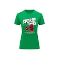 thumbnail image 1 of Playera Blusa De Cerezas Cherry Vibes Ropa Para Mujer Color Verde Talla Grande Marca Emil SaEs, 1 of 4