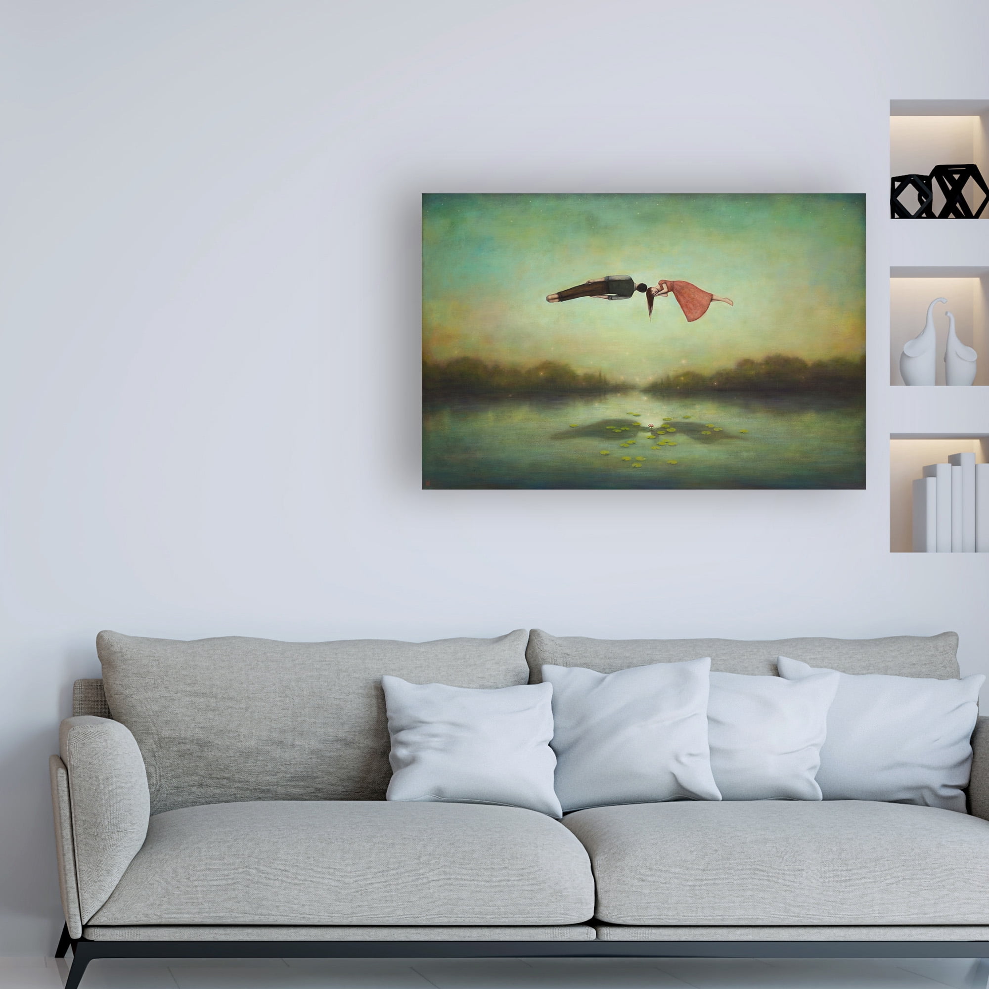 Trademark Fine Art 'Dreamers Meeting Place' Canvas Art by Duy Huyn