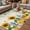 beige, variant on Sunflowers Outdoor Rug for Patio/Deck/Porch, Non-Slip Large Area Rug 5 x 7 Ft, Floral Green Leaves Bees Watercolor Wooden Indoor Outdoor Rugs Washable Area Rugs, Reversible Camping Rug Carpet Runner