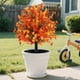 thumbnail image 5 of Plantas artificiales para decoración de exteriores. Flores falsas para alféizares de puertas, decoración del hogar, jardín, patio, balcón e interiores. Fácil instalación con enchufe estable., 5 of 5