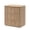 Oak 3-Drawer, variant on Hvoonc 2 Drawer Nightstands Set of 2, Faux Marble Top, Fluted Bedside Tables with Storage, FSC Certified Wood, Natural Oak