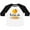 White and Black, variant on Inktastic Orlando Florida Orange in Heart Boys or Girls Toddler T-Shirt
