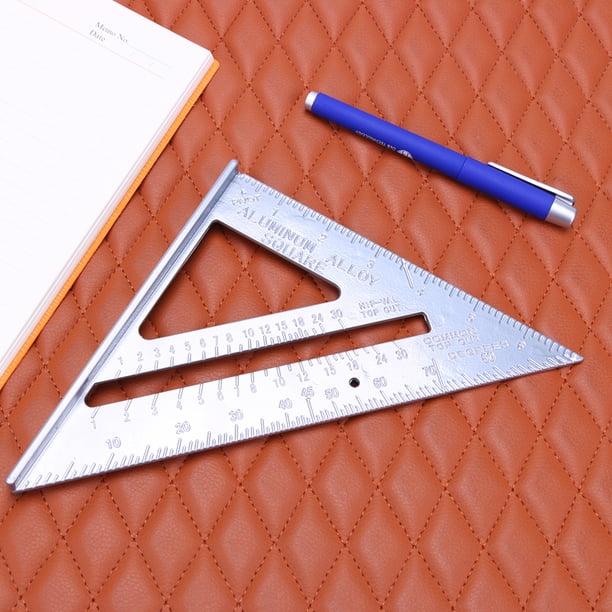 Gobernante Gobernante Herramienta de medición de estructura de inglete de transportador cuadrado de aleación de aluminio