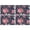 Pioneer Flower Floral-2, variant on Pioneer Flower Floral Print Pattern Summer Placemats Table Placemats Set Of 4-Linen Kitchen Washable Placemats Table Mats 12x18 Inch Non-Slip Heat Resistant