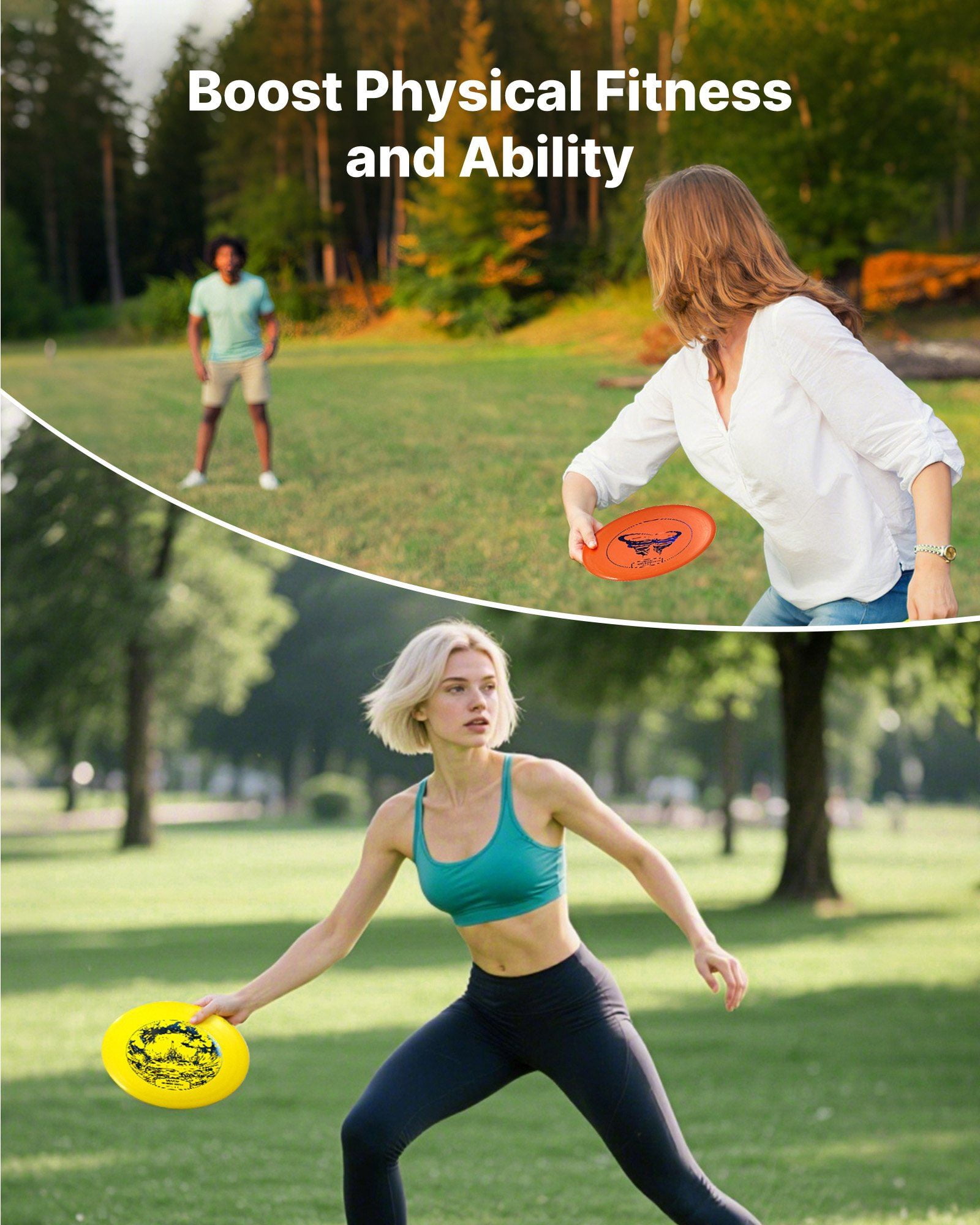 5 PDGA Approved Flying Discs (Putter, Mid-Range, Driver, Marker) for Beginners Outdoor Backyard, Lawn, Beach Games & Full-Body Fitness Training