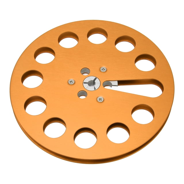 Carrete De Cinta Vacío De 1/4 7 Pulgadas, Carrete Abierto De Recogida De Audio, 11 Orificios, Orificios De Resistencia Al Viento, Piezas De Máquina De Apertura De Disco Vacío De