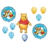 Winnie the Pooh Baby Boy Clouds Shower Welcome Little one Balloons Bouquet Party Decor