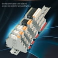 thumbnail image 4 of 6A Accessoire de Réparation de Module de Commande de Puissance de Circuit de Composant de Relais Électrique pour Travailler 10 Voies Type 9, 4 of 8