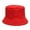 Red, variant on Unisex Sun Hats, Cotton Beach Bucket Hat for Men Women,Summer Outdoor Boy's Girls Boonie Cap Breathable Packable