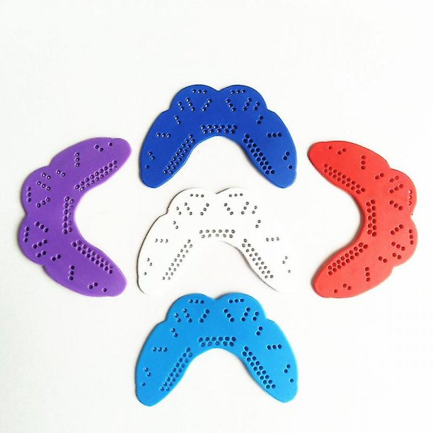 2 protectores bucales transpirables y cómodos, ¡tres veces más resistentes! Protector bucal más fino para deportes, fútbol, lacrosse, lucha libre, hockey, color aleatorio VC
