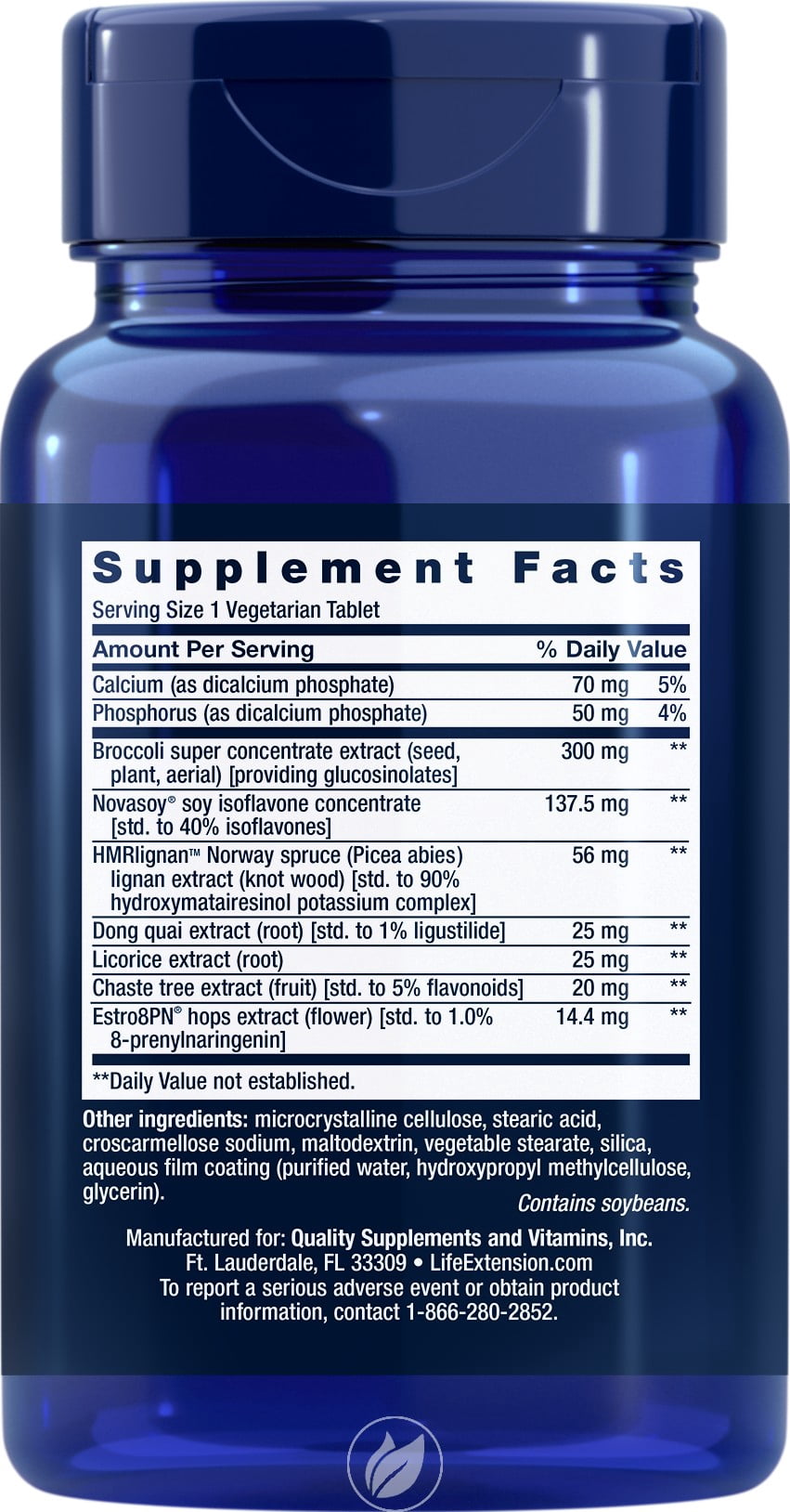 Life Extension Estrogen For Women 30 Vegetarian Tablets Walmart