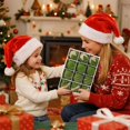 thumbnail image 7 of 12Pcs 3.15 Inch Olive Green Christmas Ball Ornaments, Flocked Velvet Shatterproof Hanging Balls for Christmas Tree Decor, 7 of 7