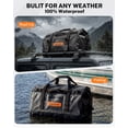 thumbnail image 3 of Gonex 120L Waterproof Dry Duffel Bag, 3-in-1 Convertible Large Backpack - Heavy Duty Travel Gear Hauler with Reinforced Thickened Bottom for Kayaking Paddleboarding Boating Rafting Fishing, 3 of 8