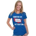 thumbnail image 3 of Kansas Center of Attention Heartland Womens Slim Fit Graphic Tee Brisco Brands S, 3 of 5
