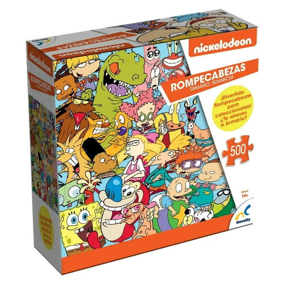 Rompecabezas Novelty Nickelodeon Coleccionable 500 piezas