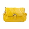 Kalencom Laminated Buckle Bag, Yellow Corduroy