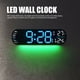 thumbnail image 5 of Reloj De Pared Digital Grande De 13,7 Pulgadas Con Control Remoto, Reloj Despertador Digital Con Alarma Dual Con Pantalla LED Grande, Visualización De Temperatura De Fecha Semana, 5 of 7