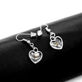 thumbnail image 4 of Uloveido Charm Fatih of a Mustard Seed Heart Pendant Earrings for Women, Stainless Steel Hook Earrings Dangle for Y582 (Heart), 4 of 8
