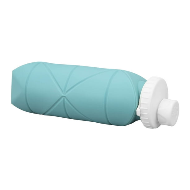 Botella de agua plegable de 600ml a prueba de fugas reutilizable sin BPA de silicona plegable portátil ligera de viaje para gimnasio camping senderismo viajes ANGGREK Otros