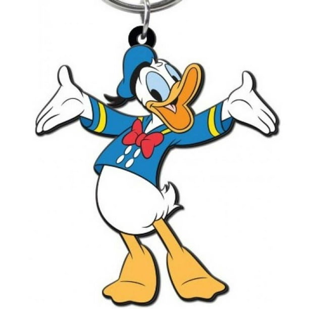 Porte-clés en PVC Disney Soft Touch Donald Canard