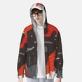 thumbnail image 2 of Gaeub Christmas Gnomes In Red Hats Men's and Women's UPF 50+ Long-Sleeved Sun Protection Clothing, Fishing Shirt Long Sleeve Zip-Medium, 2 of 7