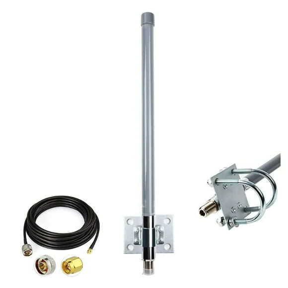 1090MHz/978MHz ADS-B Flight Tracking Antenna with 16ft Cable & SMA Connector