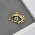 thumbnail image 5 of RSAMD Gold Evil Blue Eye Hand of Fatima Charms for Jewerlry Making Necklace Bracelet-2, 5 of 5