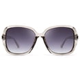 thumbnail image 3 of FEISEDY Polarized Women Square Sunglasses Sparkling Composite Shiny Frame B2289, 3 of 6