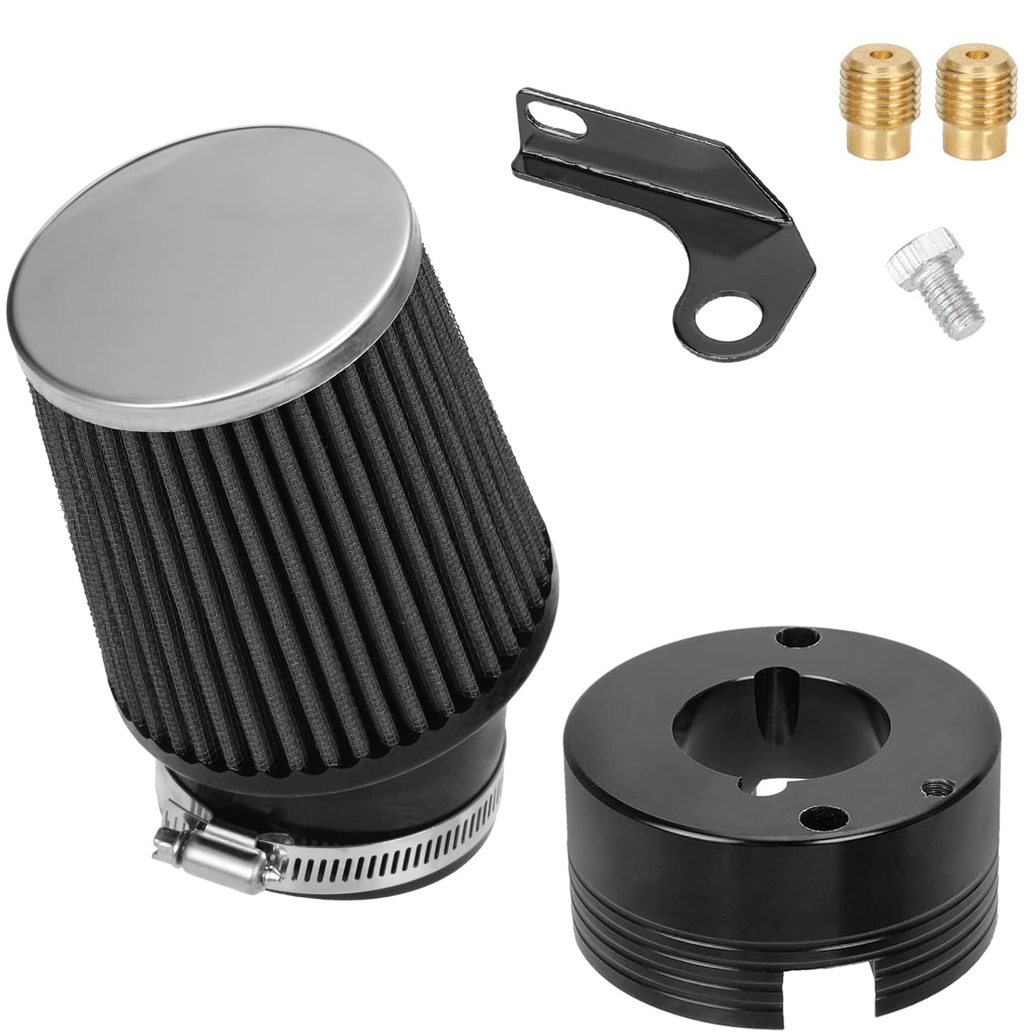 Racing Intake Manifold Pipe Kit For Predator 301cc/420cc Engine - CNC Aluminum, Includes Gaskets & Screws - View #5