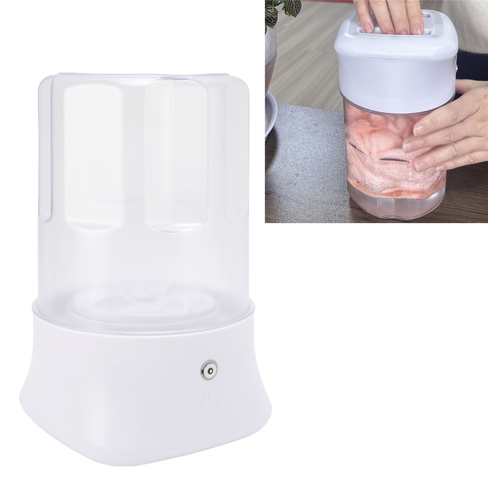 Mini Washing Machine, Quiet Portable Underwear Washer with USB Powered Mini Washer for Travel Dorm Apartment