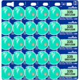 thumbnail image 1 of Murata 335 SR512SW Battery 1.55V Silver Oxide Watch Button Cell (25 Batteries), 1 of 5